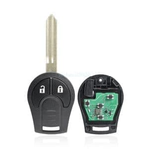 2 Button Remote Smart Car Key Fob For Nissan Micra K13 Juke Navara 433Mhz Chip