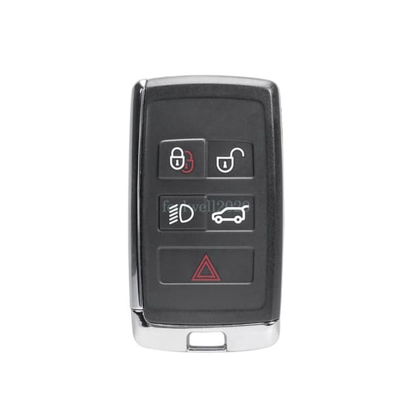 5 Button Remote Key Fob Shell Case + Blade For Jaguar E-Pace 2017 2018 2019 2020