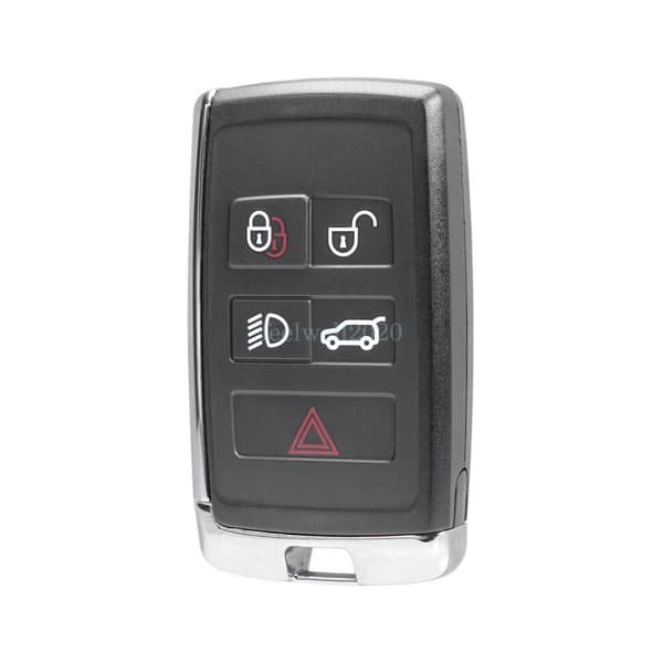 5 Button Remote Key Fob Shell Case + Blade For Jaguar E-Pace 2017 2018 2019 2020