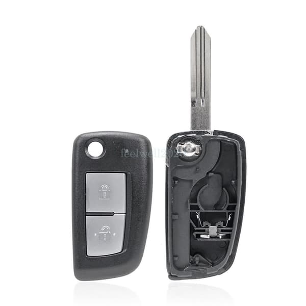 2Button for Nissan JUKE Flip Remote Key Fob Case Cover Shell 2013 2014 2015 2016