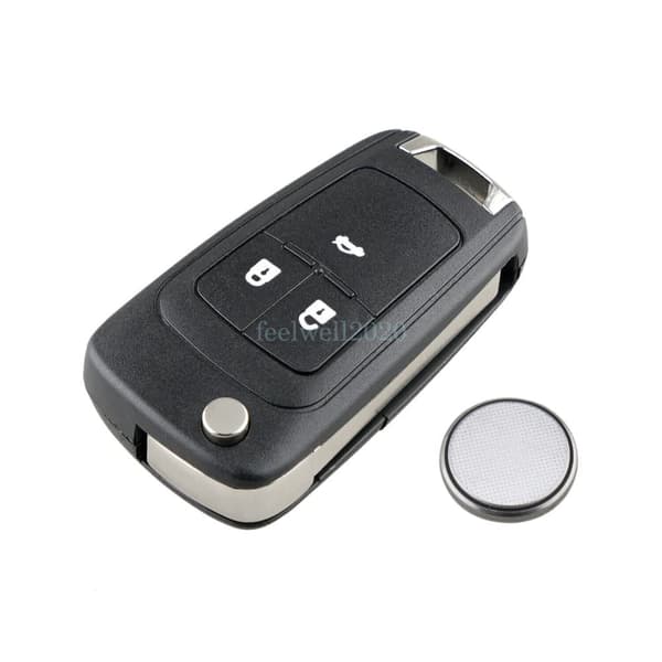 For Chevrolet Cruze Spark Orlando Aveo Flip Remote Key Shell Case Fob 3 Button
