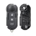 Miniatyrbilde 5 av 7: 3 Button Remote Key Fob Case For Fiat 500L Punto Ducato Doblo Ford KA Peugeot