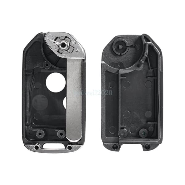 Upgrade 2 Button Flip Key Case For Honda Civic Accord Jazz CRV Remote Fob Shell