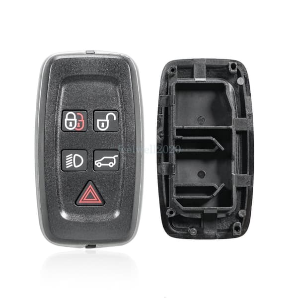 5 Button Key Fob Case Cover For Land Rover Discovery LR4 Range Rover Sport Vogue