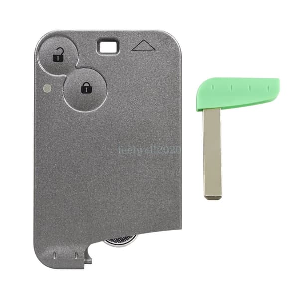 For Renault Espace Laguna Vel-Satis 433Mhz 2 Button Remote Key Card Fob PCF7947