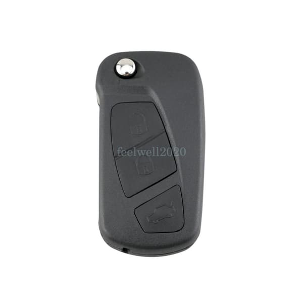 3 Button Flip Key Case Shell for + Blade Ford KA MK2 2008-2016 Remote Fob Cover