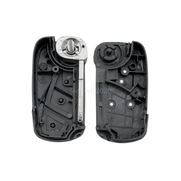 3 Button Flip Key Case Shell for + Blade Ford KA MK2 2008-2016 Remote Fob Cover