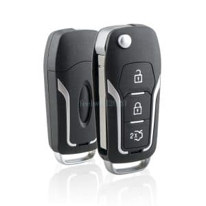3 Button Flip Key Case Fob For Ford Focus Transit Connect Mondeo Custom Fiesta