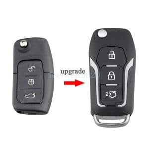 For Ford Mondeo Fiesta Focus C-Max Car Remote Key Shell Fob Case Cover Upgrade