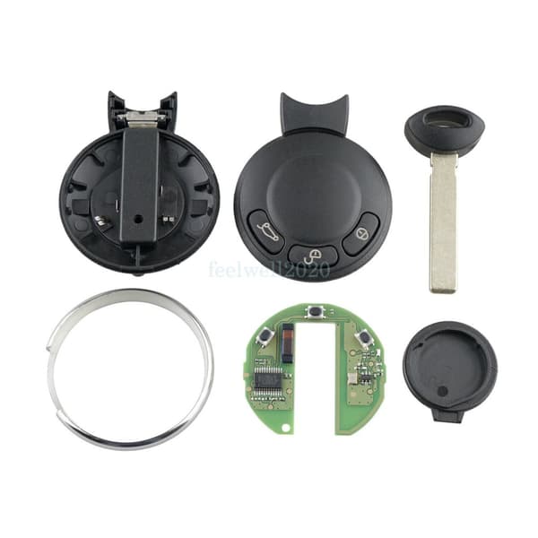 3 Button Smart Remote Key Keyless Entry Fob 868MHz For BMW Mini Cooper 2007-2014