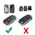 Miniatyrbilde 2 av 7: 2 Button Flip Remote Key Fob Case Shell Blade For VW Transporter 2011 2012 2013