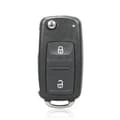 Miniatyrbilde 1 av 7: 2 Button Flip Remote Key Fob Case Shell Blade For VW Transporter 2011 2012 2013
