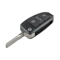 Miniatyrbilde 6 av 7: 3Button Flip Key Case Cover Fob For Audi A3 A4 A6 A8 TT Q7 S6 Quattro + Tool Set
