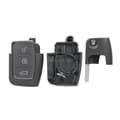 Miniatyrbilde 5 av 7: For Ford Focus Fiesta Mondeo Kuga Galaxy S-Max 3 Button Flip Key Fob Case Cover