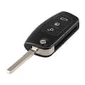 Miniatyrbilde 1 av 7: For Ford Focus Fiesta Mondeo Kuga Galaxy S-Max 3 Button Flip Key Fob Case Cover