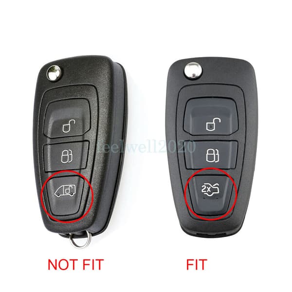 For 2012 2013 2014 2015 2016 Ford Transit Custom Remote Key Fob 433MHz ID63 Chip