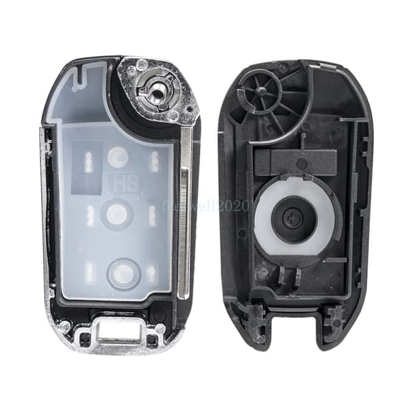 3 Button Flip Key Fob Case Fob HU83 BladeFor Peugeot 208 2008 308 3008 508 5008