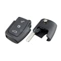 Miniatyrbillede 7 af 7: Flip Key Fob Case Blade Replacement 3 Button For Ford Focus Fiesta Mondeo Kuga