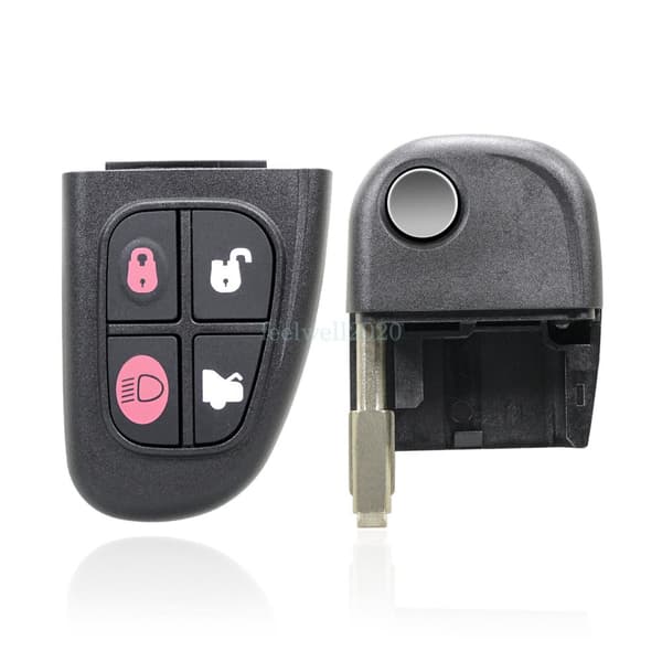 For Jaguar X S Type XJ XJR 2004 2005 2006 2007 2008 Flip Remote Key Fob 433MHz