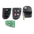 Pikkukuva 2 / 6: 433MHz 4 Button Flip Remote Key FOB For Jaguar X-Type S-Type XJ XJR 2002 - 2008