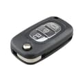 Miniatyrbilde 1 av 5: FOR RENAULT KANGOO CLIO MODUS MEGANE CAR FLIP REMOTE KEY FOB CASE SHELL 3 BUTTON