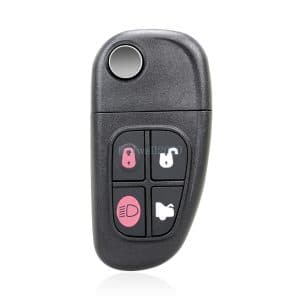 4 Button Remote Key Fob Case Repair For Jaguar X TYPE S TYPE XJR XJ 2002-2009