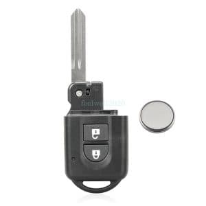 2 Button Remote Key Fob Case For Nissan Qashqai X-trail Micra Note Pathfinder