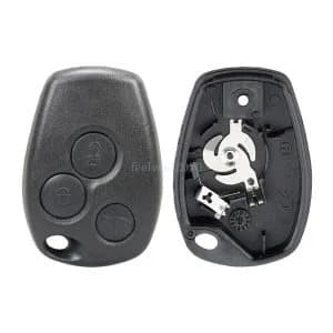 3 Button Key Fob Case For Renault Twingo Trafic Vivaro Movano Switches Battery