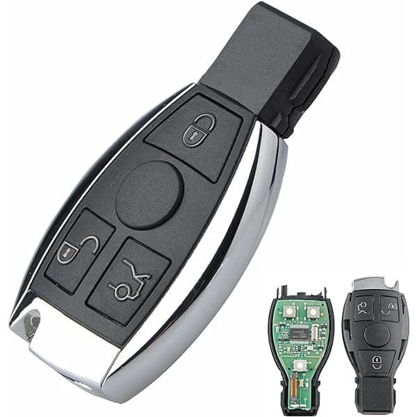 3 Button Remote Key Fob For Mercedes Benz W169 W245 W203 W215 W208 W210 433MHz