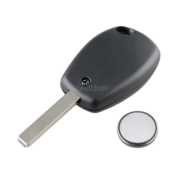 2 Button Remote Key Fob Case Battery Repair Kit For Dacia Duster Logan Sandero