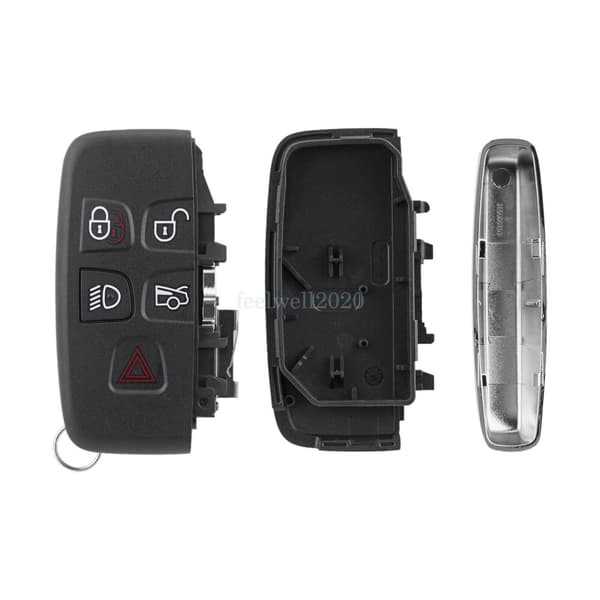 Replacement 5 Button Smart Remote Key Shell Case Fob for Jaguar XJ XE XF F-Type
