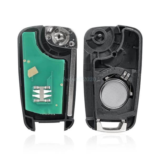 For Opel Vauxhall Corsa D Meriva B 2 Button 433Mhz Remote Key Fob PCF7941 Chip