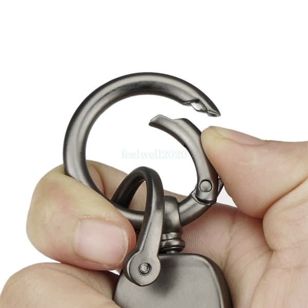 Fashion Wrist Strap Belt Keyring Leather Car Key Fob Keys Chain Hook Loop Craft