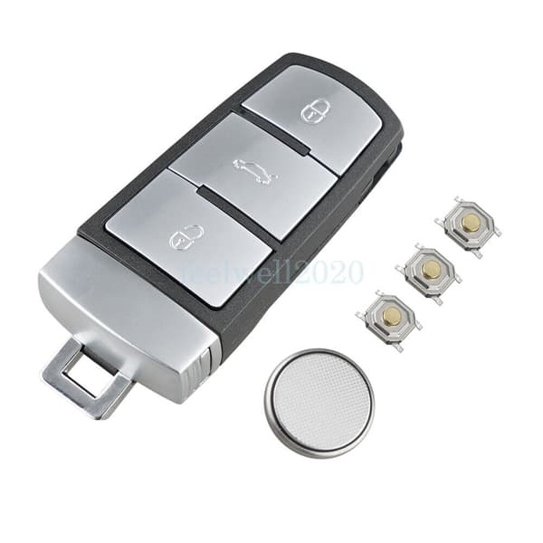 3Button Remote Key Fob Case for VW Passat B6 B7 CC 2009 2011 2012 2013 2014 2015