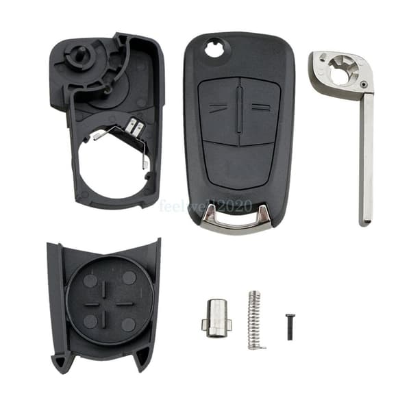 Flip Key Fob Case For Vauxhall Opel Meriva A Tigra B Signum Vectra C Zafira B UK