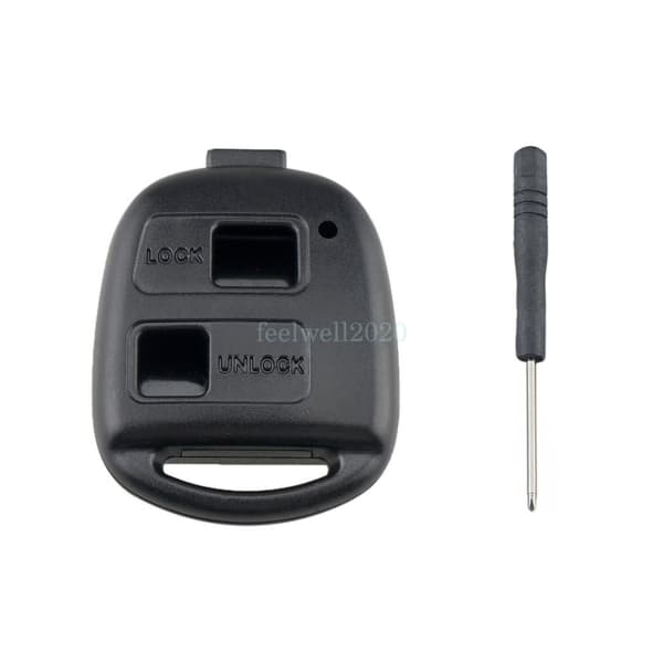 Remote Key Fob Case Shell For Toyota Echo MR2 1999 2000 2001 2002 2003 2004 2005