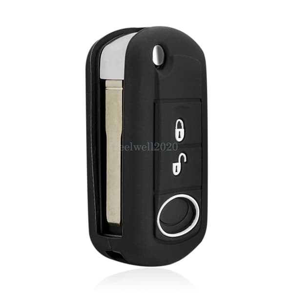 For Land Rover Range Rover Sport 2006 2007 2008 Key Fob Shell + Silicone Cover