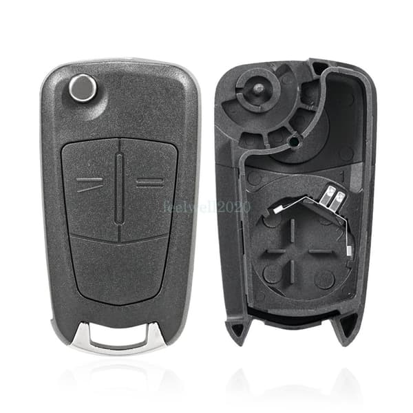 For Vauxhall Opel Corsa D Astra H Zafira Remote Key Fob Case + Silicone Cover