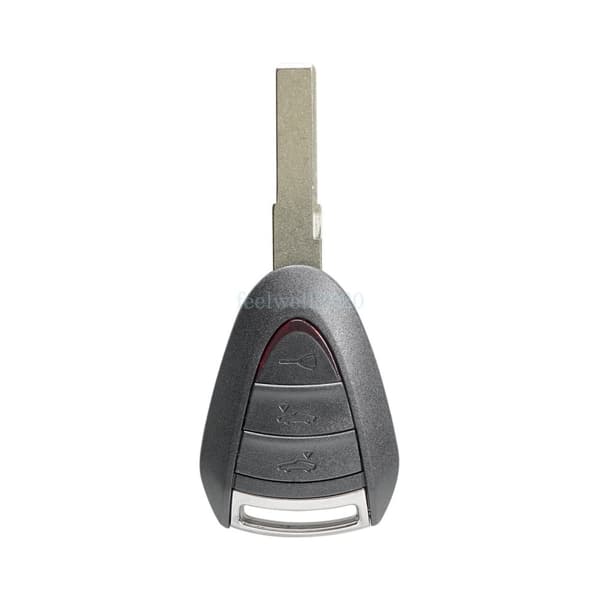 3 Button Key Case For Porsche 911 997 Boxster 987 996 Cayman Cayenne Remote Fob