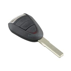 3 Button Key Case For Porsche 911 997 Boxster 987 996 Cayman Cayenne Remote Fob