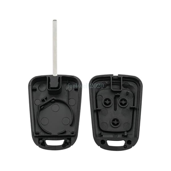 3 BUTTON REMOTE KEY CASE FOB FOR VAUXHALL ASTRA J CORSA ZAFIRA INSIGNIA AGILA