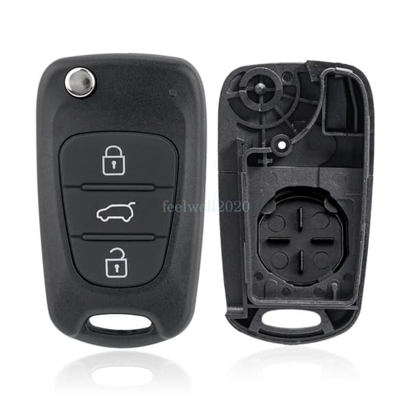 Remote Key Fob Case Silicone Cover For Kia Ceed Pro Picanto Hyundai I20 I30 X35