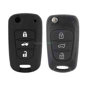 Remote Key Fob Case Silicone Cover For Kia Ceed Pro Picanto Hyundai I20 I30 X35
