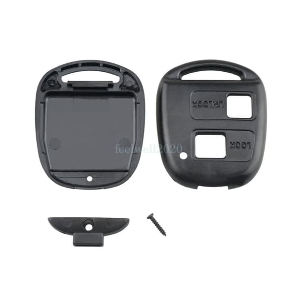 Key Fob Case + Screwdriver For Toyota HiAce Previa RAV4 2001 2002 2003 204 2005