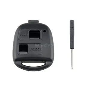 Key Fob Case + Screwdriver For Toyota HiAce Previa RAV4 2001 2002 2003 204 2005