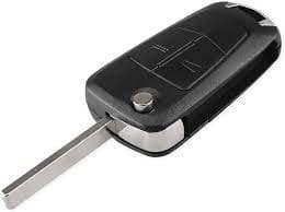 2 Button Remote Flip Key Fob Case + Blade For Vauxhall Opel Corsa Astra Zafira
