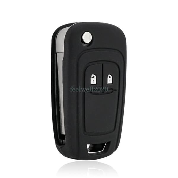 For Vauxhall Opel Astra J 2011 2012 2013 2014 Key Fob Shell + Silicone Cover
