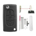 Miniatyrbilde 4 av 5: Car Flip Key Fob Case 3 Button For Peugeot 407 308 307 207 CC SW 607 Tool Set