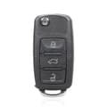 Miniatyrbilde 4 av 7: 3 Button Flip Key Fob Case Blade For VW Volkswagen Golf MK5 Polo Beetle Caddy