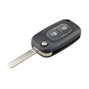 2 Button Key Fob Case For Renault Clio Kangoo Megane Mercedes Citan 2012 - 2020